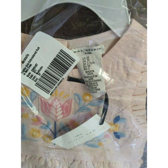 Max Studio Embroidered Flowers Sundress - Picture 3 of 3